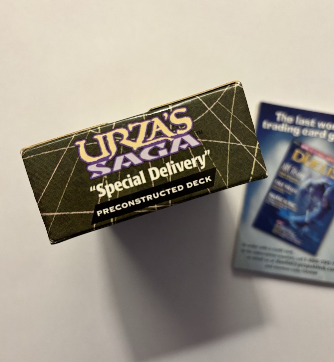 MTG Urza's Saga Empty Deck Box + Rulebook Vintage 90s Magic | eBay