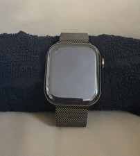 Apple Watch Series 12 gps only 46mm dark bronze with bronze magnetic strap M/L
