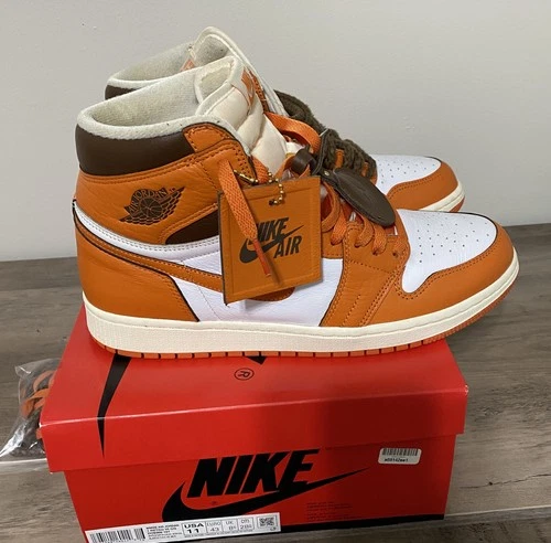  Nike Air Jordan 1 Retro High OG ‘Starfish’ - W11 / Men 9.5