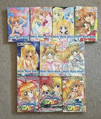 Mermaid Melody Pichi Pichi Pitch Band 1-7 & Yume Yume Yu Yu Band 1-3 inkl. Bild