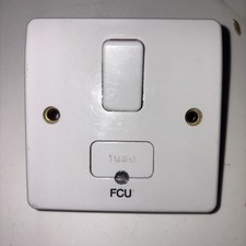 MK 13A Fused Spur Switch (FCU) – White – Switched Spur