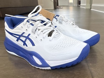 ASICS Gel-Resolution X Men's Tennis Shoes White/Dark Cobalt US 7.5 1041A481-101