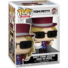 Tom Petty Don't Come Around Here No More POP Vinyl Figure #334 Funko Rocks Music