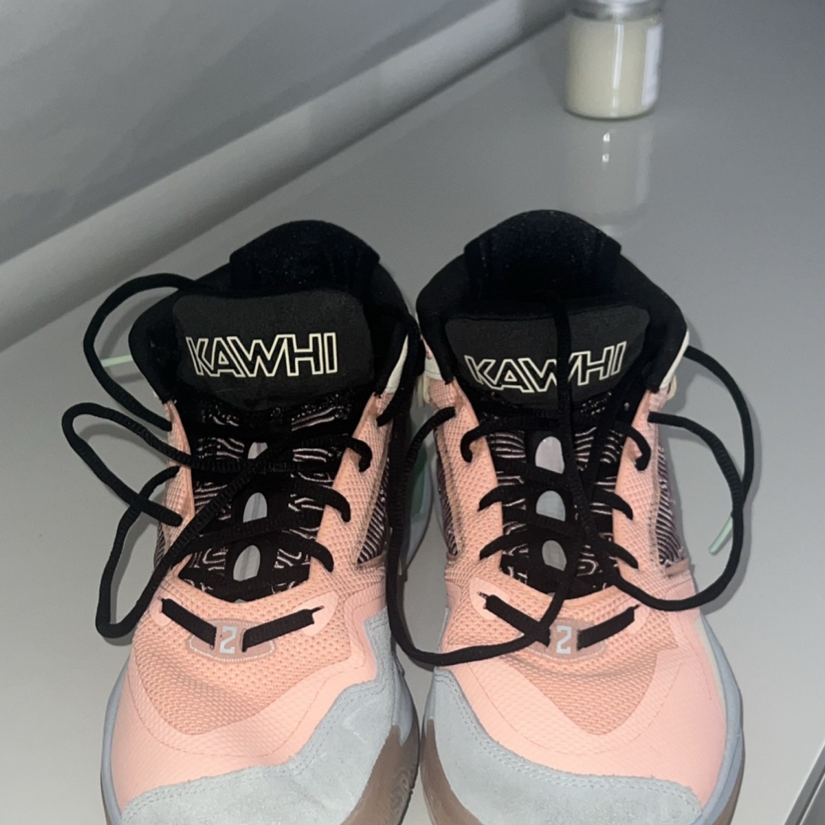 New Balance KAWHI BBKLSES1 Kawhi Leonard Basketball Sneaker Pink