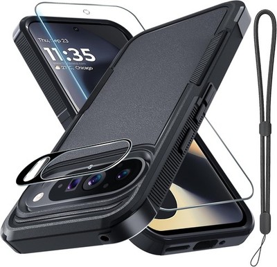 Case for Google Pixel 9/9 Pro, Heavy Duty Rugged Shockproof Protective Phone Cov