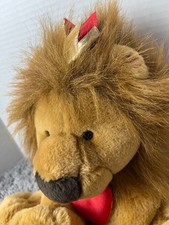 KING OF HEARTS Lion by Hallmark 10" Plush Stuffed Animal