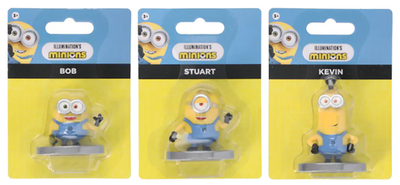 Minions Mini Figures Set of 3 NEW Sealed Despicable Me Toy Figures