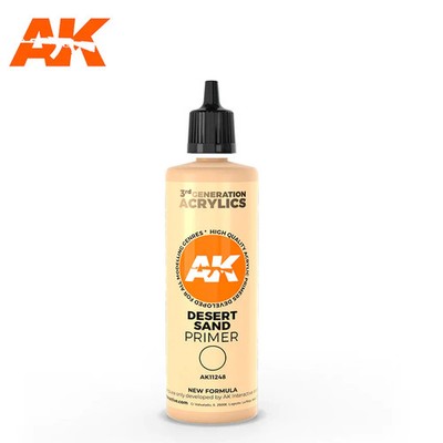 AK Interactive AK11248 3G Acrylic Primer Desert Sand 100ml