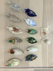 14 Piece Fenton Mallard, Egg, And Fawn Lot