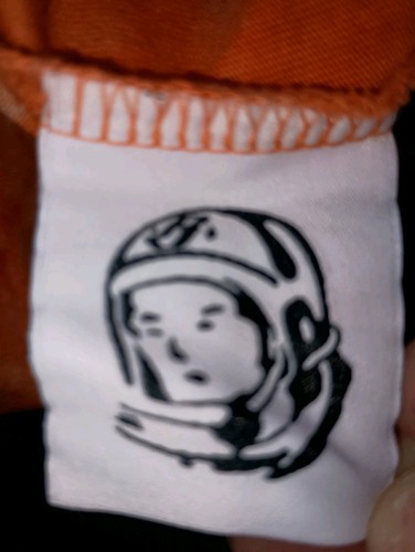 Billionaire Boys Club Orange Tie Dye Astronaut T - Shirt Wealth Heart Mind Sz S - Picture 7 of 8