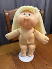1990s Vintage Cabbage Patch Kid Toddler Blonde Hair Blue Eyes HM20 Lemon Cute