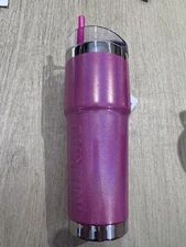 Pearlescent PINK 2024 Dunkin' Americana Stainless Steel Tumbler 32oz