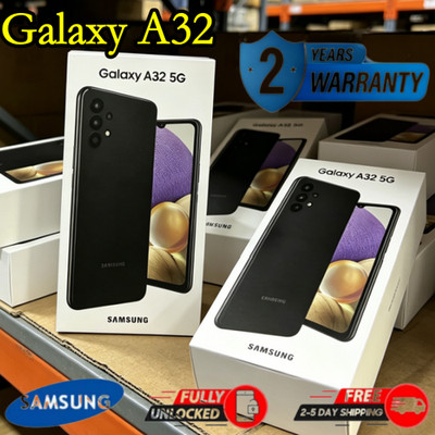  New Samsung Galaxy A32 5G SM-A326U1 64GB 4GB  Black 6.5''GSM & CDMA Unlocked cn