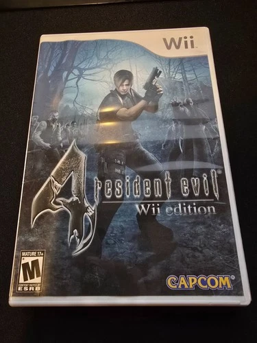 Resident Evil 4 Wii Edition Case and Manual Only - NO GAME - NO DISC