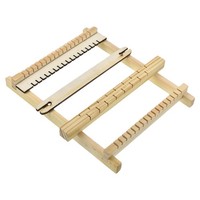 Webstuhl Aus Holz – Mini-Webmaschinen-Set Aus Holz FüR AnfäNger Und Erwachsene