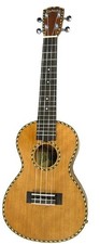 Kealoha Solid Top Concert Ukulele Antique Stained Finish SMALL