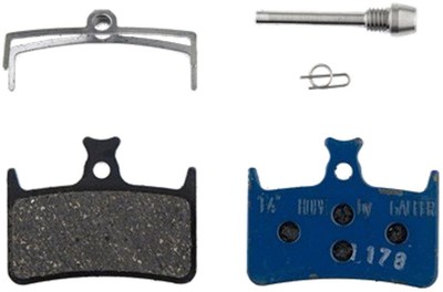 Hope E4 Disc Brake Pads - Road Organic Compound, Fits E4, RX4+, RX4-SH, Mono