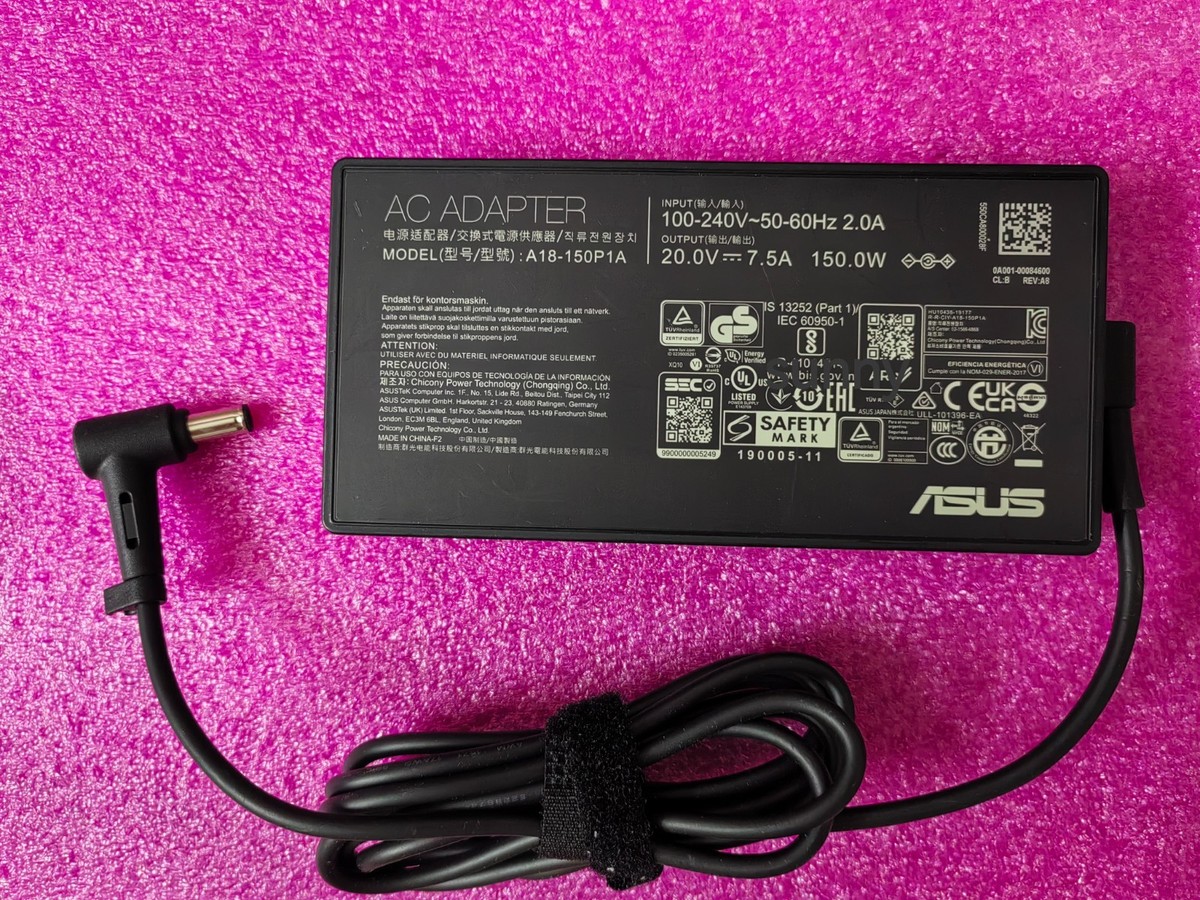 Genuine 150W 20V 7.5A A18-150P1A For Asus TUF Gaming F15 FX506L