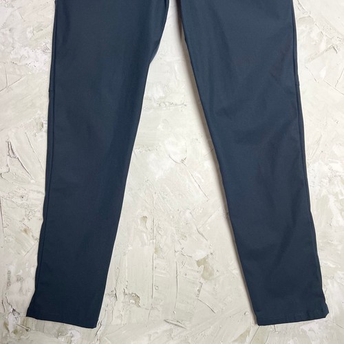 Pantalón Lululemon ABC Calce Ajustado Elastizado Chino PARA HOMBRES 32 x 30 Azul Marino SUAVE 5 Bolsillos Jean - Imagen 9 de 10