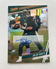 JALEN HURTS 2020 Panini Chronicles Prestige Rookie Auto Autograph Foil RC Eagles