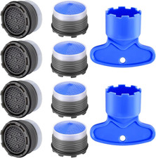 8PCS Faucet Aerator M18.5, Plug-In Faucet Aerator Faucet Restrictor Replacement