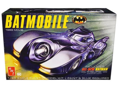 Skill 2 Model Kit Batmobile with Seated Batman Figure ''Batman'' (1989) Movie 1/25