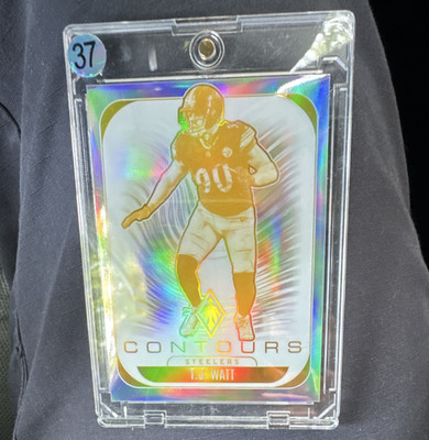 Panini 2025 Phoenix T.J. Watt #37 Pittsburgh Steelers NFL Contours Insert