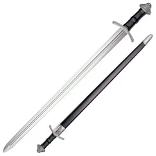 Cold Steel 88VS Viking Sword With Leather And Wood Scabbard
