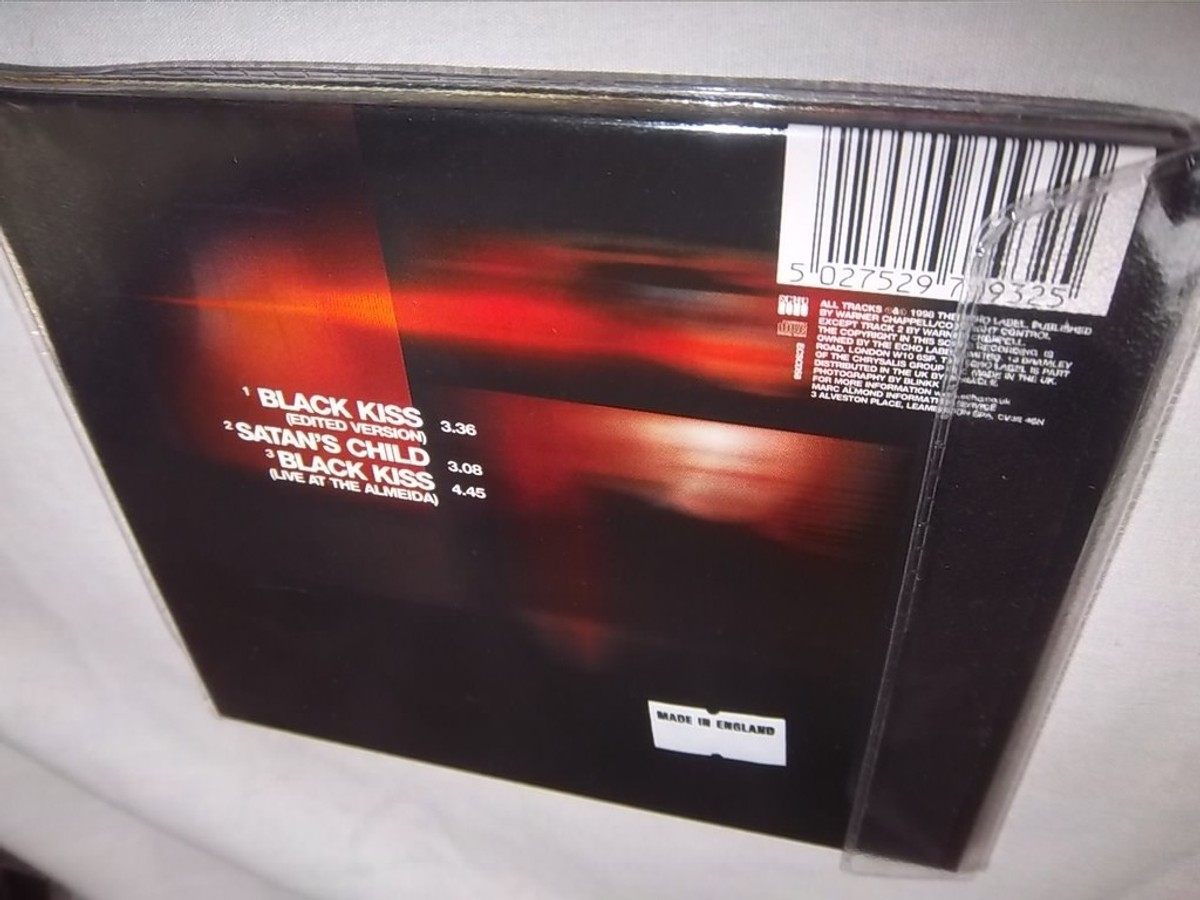 MARC ALMOND-BLACK KISS 3 TRKS LIMITED EDITION ECHO ECSCD58 UK MINT