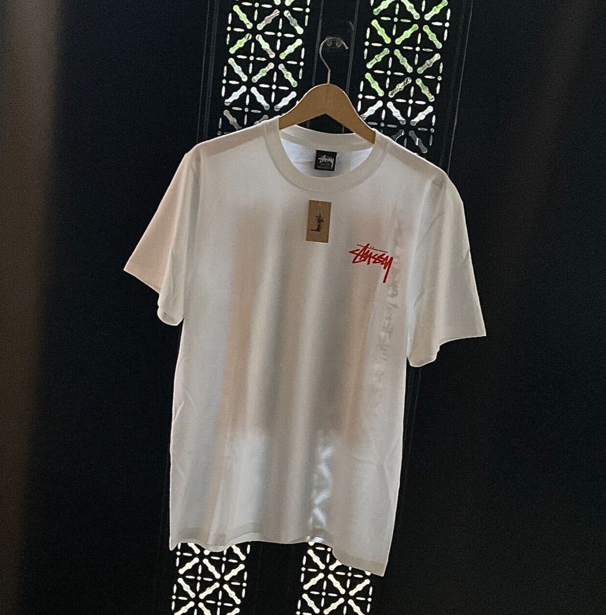 BRAND NEW STUSSY CLASSROOM TEE WHITE - XL | eBay