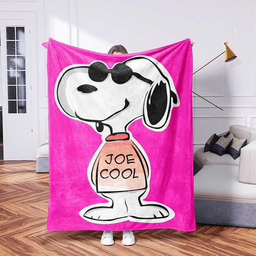 3D Cartoon Snoopy Print Series Sleeping Blanket, Sofa Bed Sheet Blanket - Picture 21 of 23