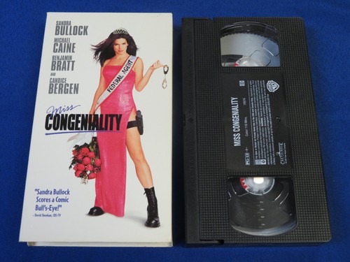 3 Sandra Bullock Film Lot: Miss Congeniality/Forces of Nature/28 Days (VHS) - Picture 2 of 10