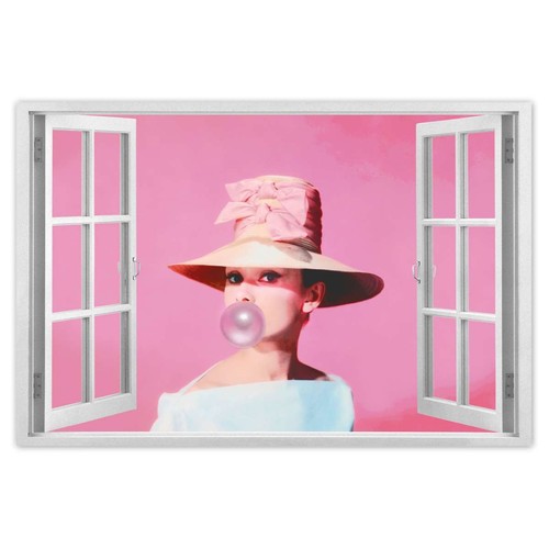Poster WandTattoo Sticker Aufkleber Kaugummi Audrey Hepburn Nr. H2525_PLNS - Bild 6 von 139