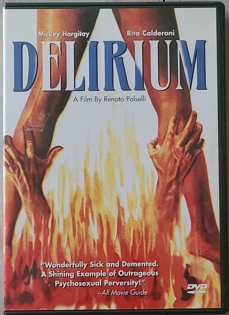 【DVD】デリリウム('72伊) Delirium 1972 DVD (2002) US & Italian Versions Uncut USED