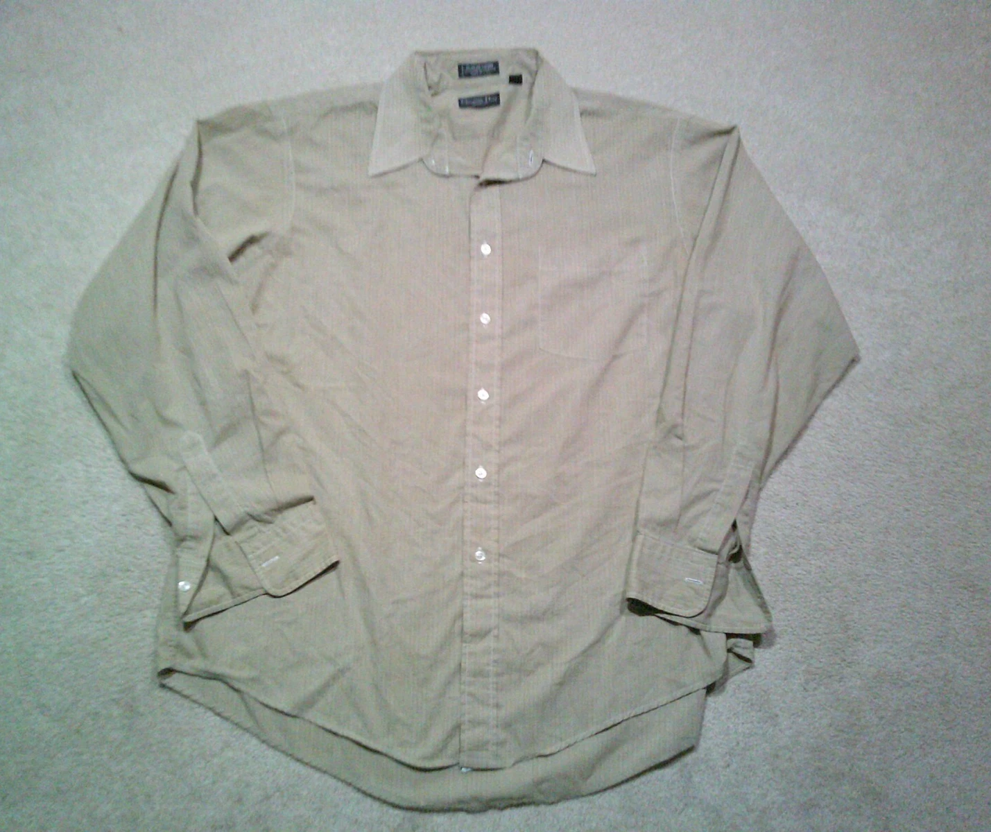 Christian Dior Monsignor camicia elegante uomo 17 34 35 marrone a righe