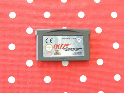James Bond 007 : Alles oder Nichts Nintendo Gameboy Advance GBA SP DS nur Modul