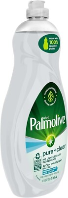 #ad #ad Palmolive Ultra Dishwashing Liquid Dish Soap Pure Clear Fragrance Free 32.5 $6.88