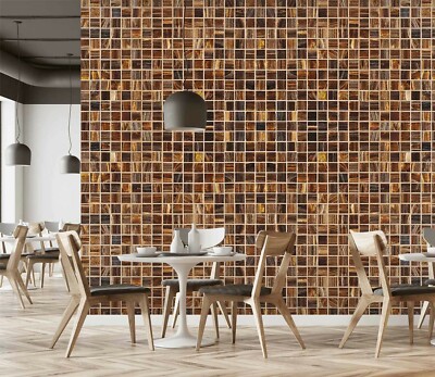 3D Wooden Texture ZHUA7274 Wallpaper Wall Murals Removable Self-adhesive Amy