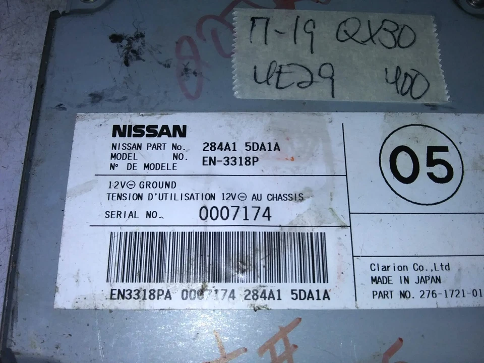 284A1 5DA1A park aid assist control module 2017-2019 Infiniti QX30 - Image 2 of 4