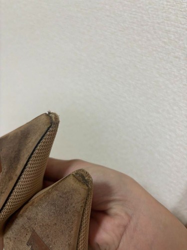 Christian Dior J'adior Fabric Canvas & Ribbon Pump Slingback Beige Women's F/S - Picture 2 of 13