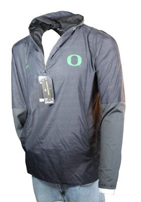 NWT NIKE Oregon Size Large 41-44'' Hydrafuge Windbreaker Hooded Jacket MSRP $100