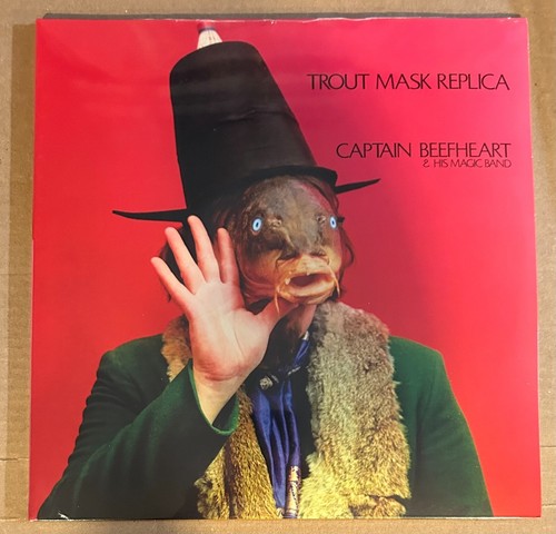 LP:  CAPTAIN BEEFHEART - Trout Mask Replica   NEW SEALED REISSUE 2xLP - Afbeelding 1 van 2