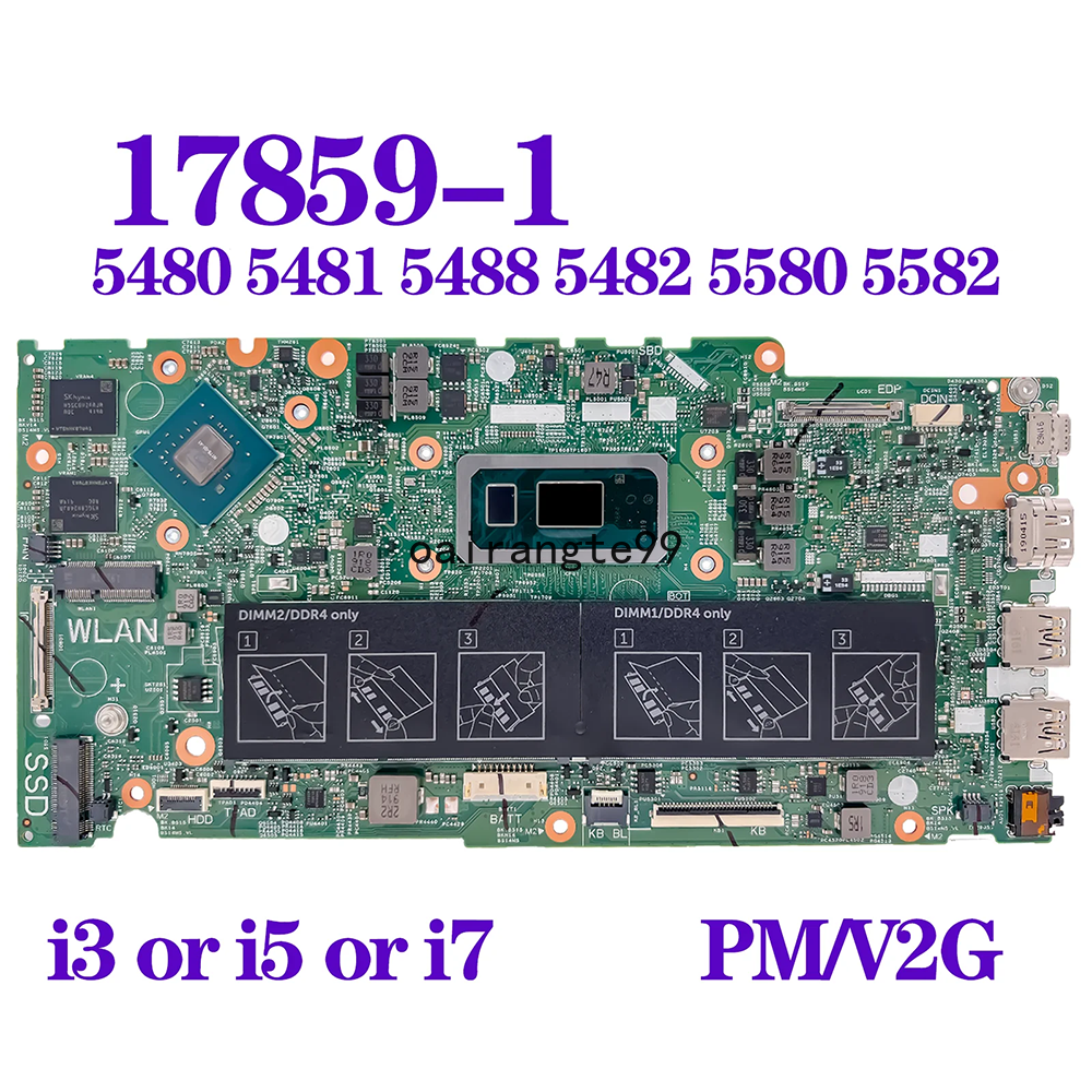 17859-1 For Dell Inspiron 5480 5488 5580 5582 5481 5482