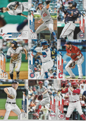 2020 TOPPS SERIES 1 SINGLES & RC'S #251 THRU #350***YOU PICK***