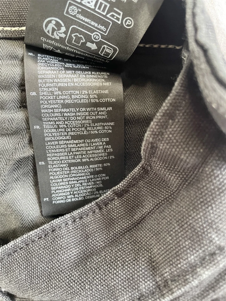 Pantalones Cortos Chinos Para Hombre G-STAR 36x9.5" Negro Bronson Slim 2.0 Foto 4 de 4