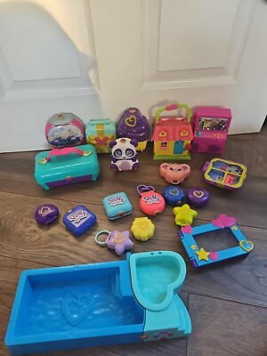 Polly Pocket Bundle Of Retro/ Vintage Polly Pockets 