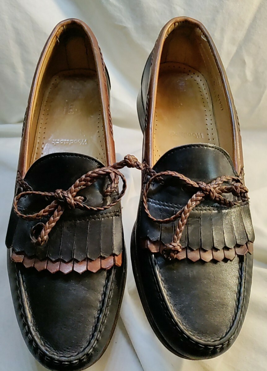 Allen Edmonds Woodstock Leather Men\'s Dress Shoes Brown Black  Size 11 EEE J Men main image 4