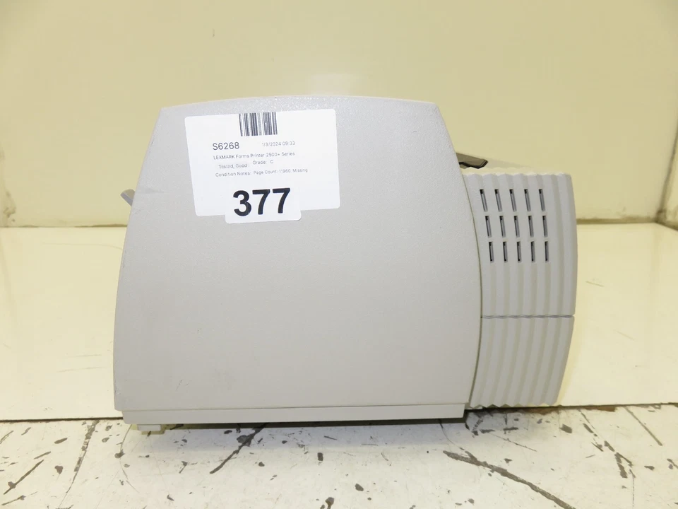 Lexmark Forms Printer 2590-512 Dot Matrix Printer - Works 11,960 page count - Image 2 of 4