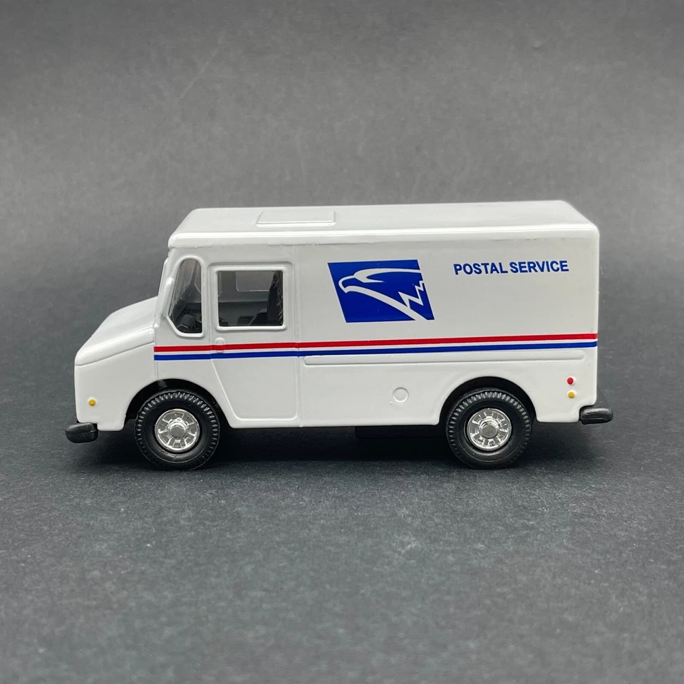 Kinsmart United States Postal Service USPS Mail Pullback Delivery Truck 1/43 New - Image 3 of 4