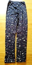 New ZARA Girls Stars Size 11-12 Blue Color Leggings in Excellent Condition